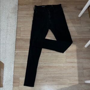 AG Adriano Goldschmied Black Skinny Jeans - Size 25